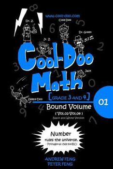 Paperback Cool-Doo Math: (Grade 3 & Grade 4) - Bound Volume 01 (Vol.01-Vol.04) Book