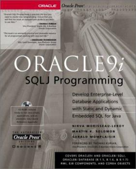 Paperback Oracle 9i: SQLJ Programming [With CDROM] Book