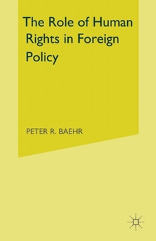 Paperback Role of Human Rights in Foreign Policy Book