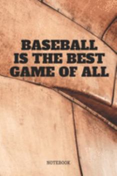 Paperback Notebook: I Love Baseball Sport Planner / Organizer / Lined Notebook (6" x 9") Book