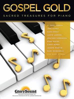 Paperback Gospel Gold: Sacred Treasures for Piano Book