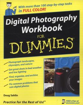 Paperback Digital Photography Workbook for Dummies Book