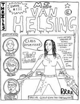 Paperback Ms. Van Helsing Issue #1 Book
