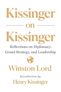 Paperback Kissinger on Kissinger Book