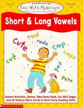 Paperback Short and Long Vowels (Fun With Phonics) Book