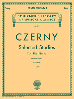 Paperback Selected Studies, Book 1: Upper Elementary and Lower Middle Grades: Schirmer Library of Classics Volume 994 Piano Technique Book