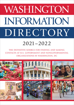 Hardcover Washington Information Directory 2021-2022 Book