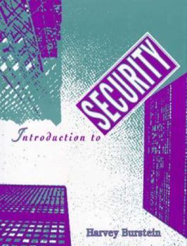 Hardcover Introduction to Security Book