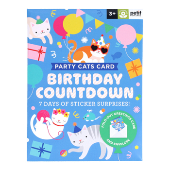 Birthday Countdown: Party Cats Card