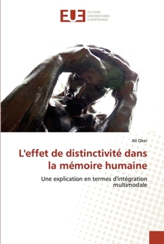 Paperback L'effet de distinctivité dans la mémoire humaine [French] Book