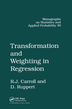 Paperback Transformation and Weighting in Regression Book