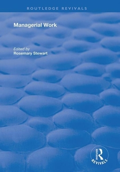 Paperback Managerial Work Book