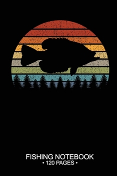 Fishing Notebook 120 Pages: 6"x 9'' Blank Paper Fishing Notebook Cool Freshwater Game Fish Saltwater Fly Fishes Journal Composition Notebook Notes Day Planner Notepad