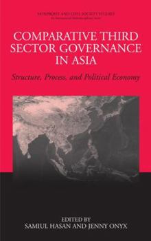 Hardcover Comparative Third Sector Governance in Asia: Structure, Process, and Political Economy Book