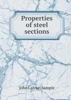 Paperback Properties of steel sections Book