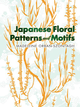 Paperback Japanese Floral Patterns and Motifs Book
