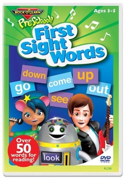 DVD First Sight Words Book