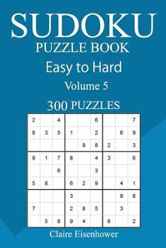 Paperback 300 Easy to Hard Sudoku Puzzle Book