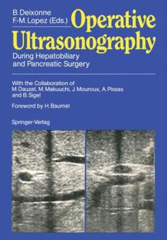 Paperback Operative Ultrasonography: During Hepatobiliary and Pancreatic Surgery Book