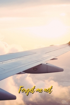 Paperback Forget Me Not: wink of jet plane.Internet Password Logbook with alphabetical tabs.Personal Address of websites, usernames, passwords [Large Print] Book