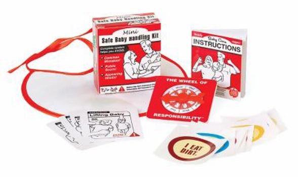 Paperback Mini Safe Baby Handling Kit [With StickersWith Bib, and SpinnerWith BookletWith Magnets] Book