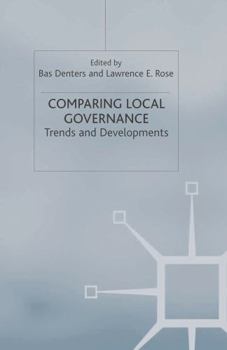 Hardcover Comparing Local Governance: Trends and Developments Book