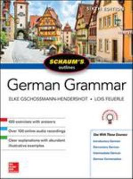 Schaum's Outline of German Grammar - Book  of the Schaum's Outline
