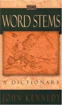 Paperback Word Stems: A Dictionary Book