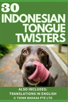 Paperback Indonesian Tongue Twisters Book
