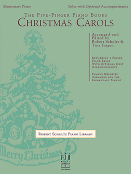 Paperback The Five-Finger Piano Books -- Christmas Carols Book