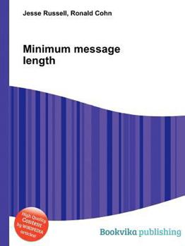 Paperback Minimum Message Length Book