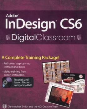 Paperback Adobe Indesign Cs6 Digital Classroom Book