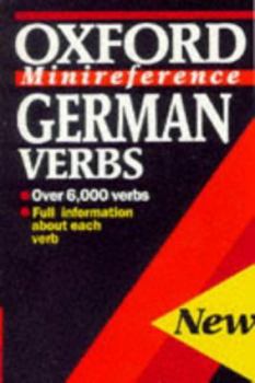 Paperback German Verbs Book