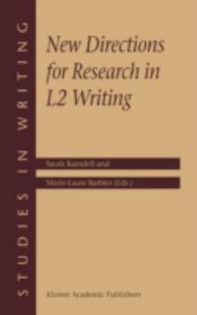 Hardcover New Directions for Research in L2 Writing Book