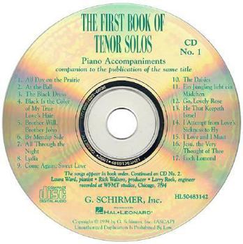 Paperback The First Book of Tenor Solos Book