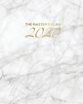 The Master's Plan 2020 Weekly & Monthly Calendar Day Planner (Jan 2020 - Dec 2020)