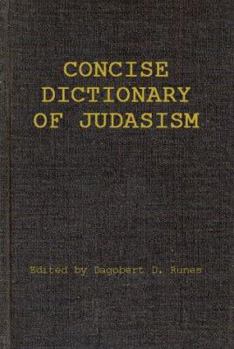 Hardcover Concise Dictionary of Judaism Book