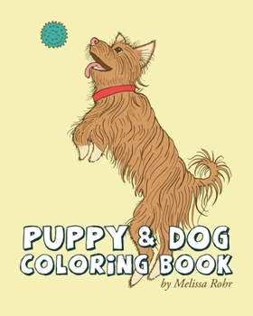 Paperback Puppy & Dog Coloring Book