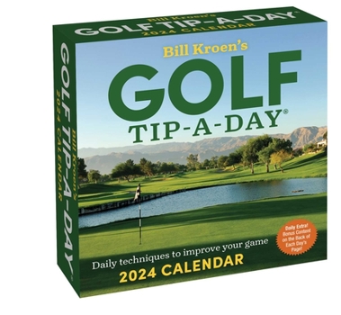 Calendar Bill Kroen's Golf Tip-A-Day 2024 Calendar Book