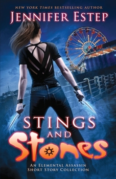 Paperback Stings and Stones: An Elemental Assassin short story collection Book