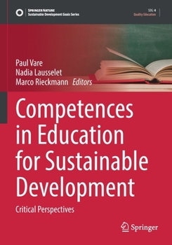 Paperback Competences in Education for Sustainable Development: Critical Perspectives Book