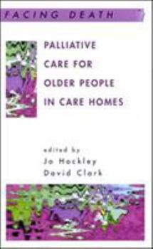Paperback Palliative Care for Older People in Care Homes Book