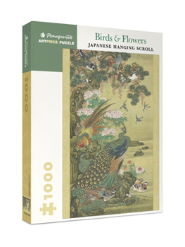 Misc. Birds & Flowers: Japanese Hanging Scroll 1000-Piece Jigsaw Puzzle Book