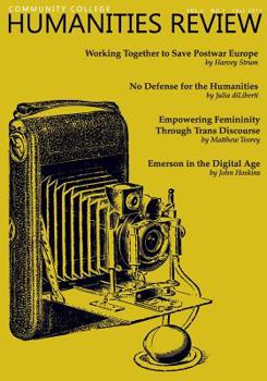 Paperback Community College Humanities Review: Fall 2017 Book