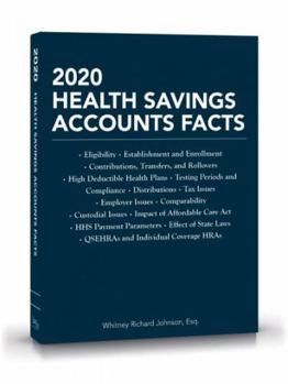 Paperback 2020 Health Savings Accounts Facts Book