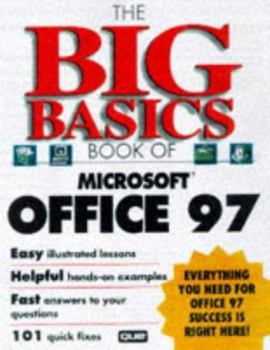 Paperback The Big Basics Book of Microsoft Office 97 Book