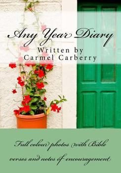 Paperback Any Year Diary: With Bible verses each week Book