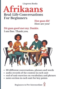 Paperback Afrikaans: Real-Life Conversations for Beginners (with audio) Book