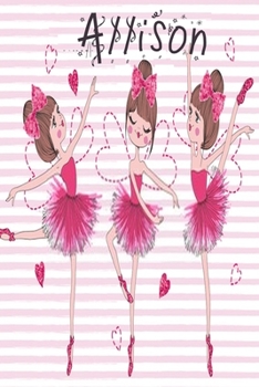 Journal for Allison notebook 6 x 9 Notebook, For  Friends Journal, Best Friend Gift ,Mom:Journal Notebook