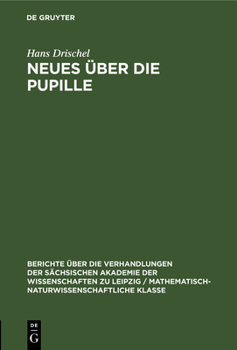 Hardcover Neues Über Die Pupille [German] Book